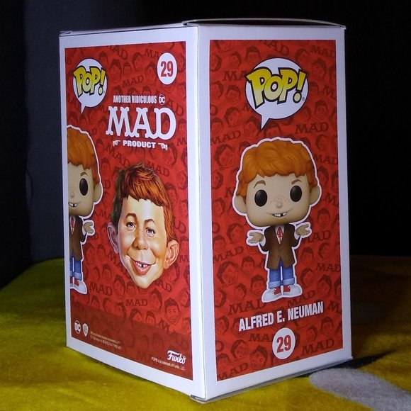 Alfred E. Neuman Mad Ad Icons Funko Pop 29 NIB - Picture 2 of 4